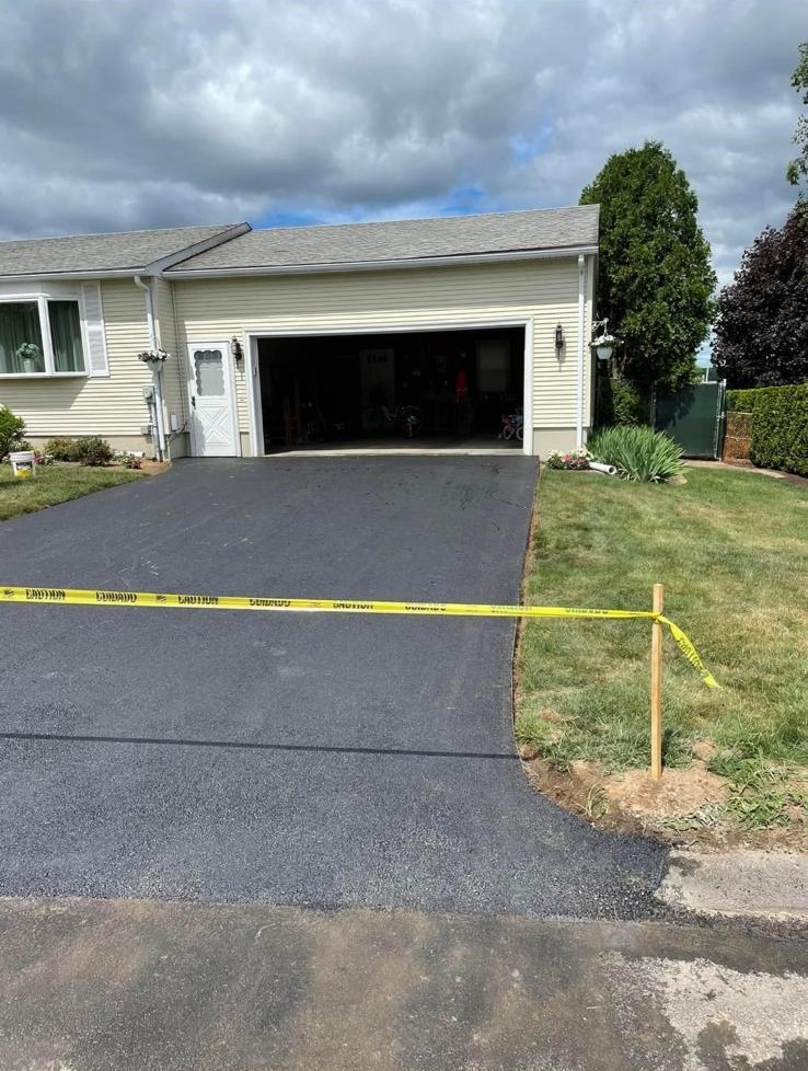 new driveway installation Ridgefield